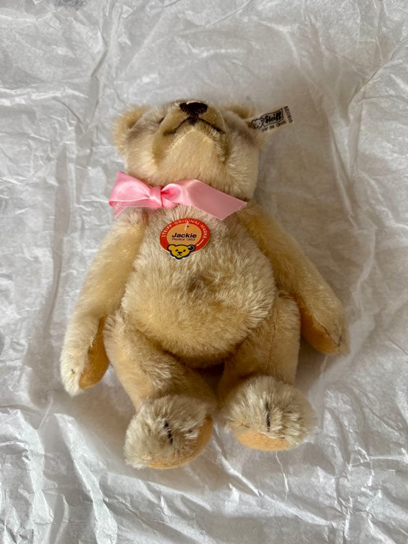 シュタイフ　テディベア　ジャッキー　1953 レプリカ　25cm