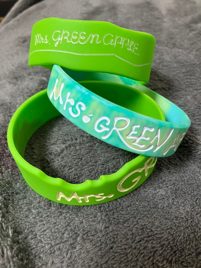 Mrs. GREEN APPLE ラバーバンド 3点セット