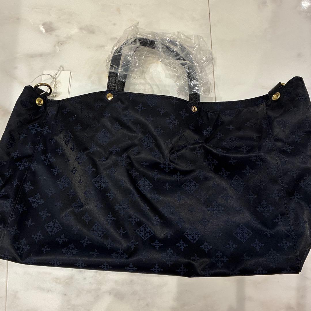 あんこさん専用russetネイビーナイロンショルダーバッグ