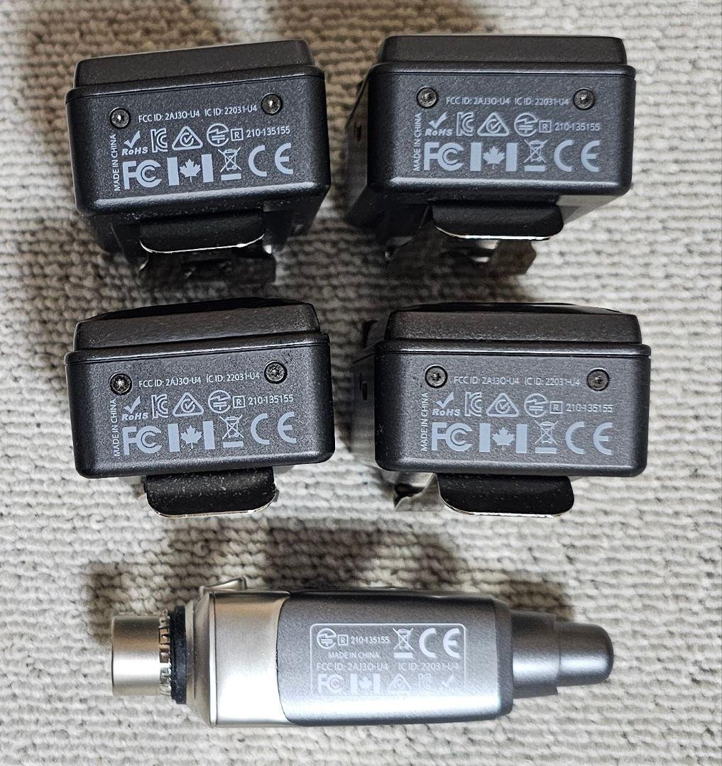 【中古美品】Xvive U4R4 ワイヤレスインイヤーモニター イヤモニ