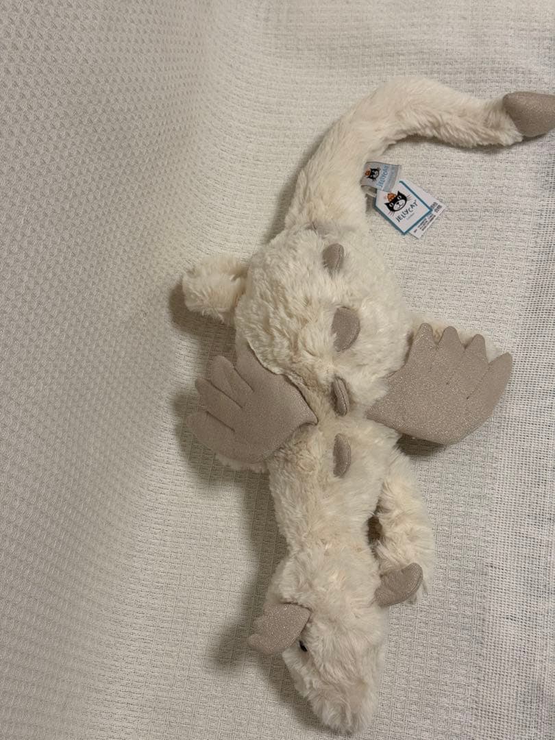 ジェリーキャット ファン ホワイト スノー ドラゴン ぬいぐるみ