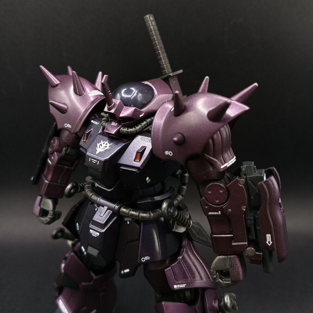 HGUC 1/144イフリートナハトつや消しキャンディ全塗装完成品自作エフェクト
