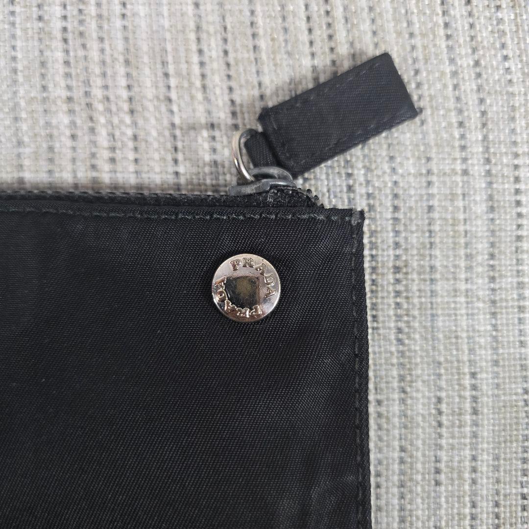 PRADA　プラダ　テスート　ナイロン　小銭入れ　ケース　キーリング