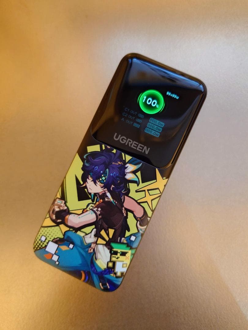 UGREEN モバイルバッテリー 原神モデル ３点セット ほぼ未使用