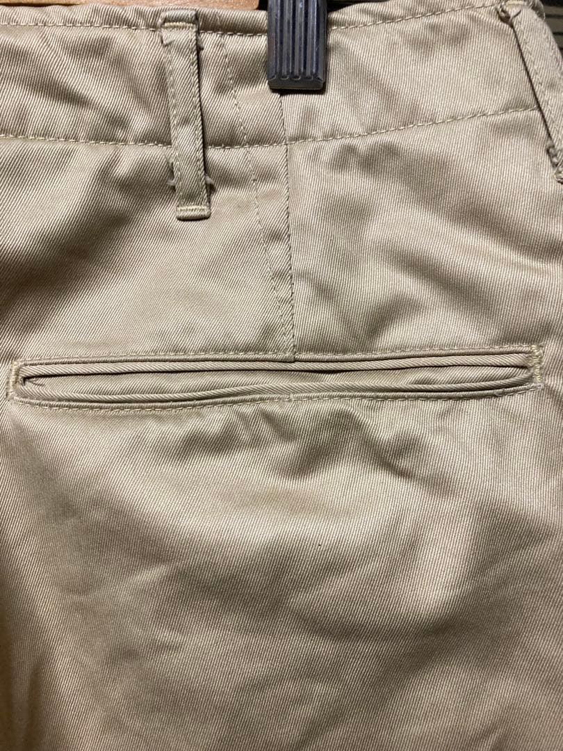 美品！アットラスト チノ トラウザーズ ブッチャープロダクト