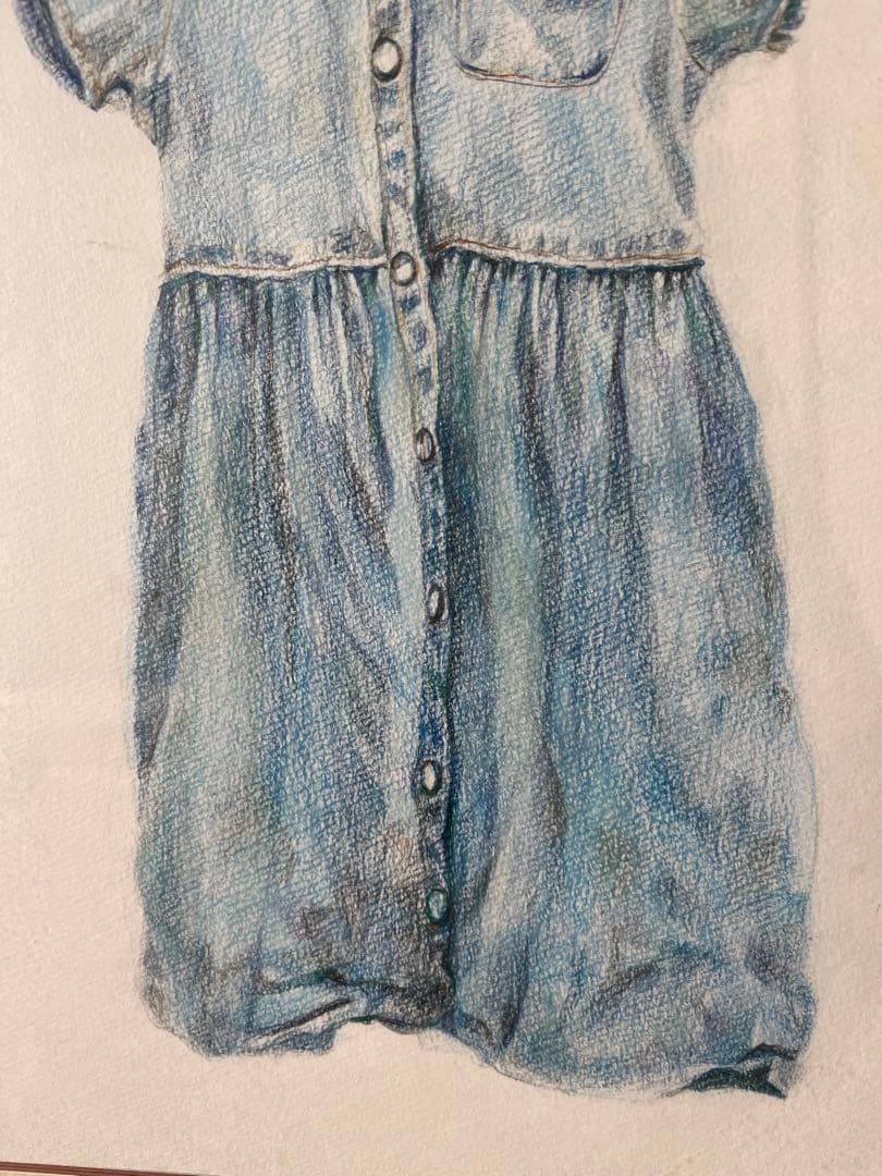デニムのワンピース