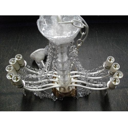 高級 シャンデリア 9灯 LED電球対応 天井照明 ジュリエット クリーム