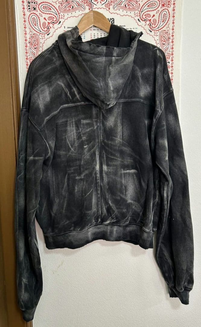 【激シブ・即売】LASTNEST　ラストネスト ウォッシュド　パーカー　グレー