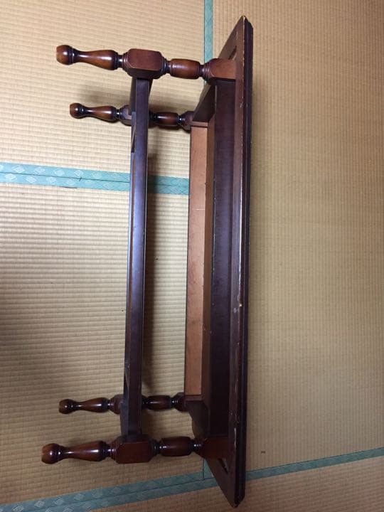 送料込 古民家レトロ 机 昭和お洒落 和洋