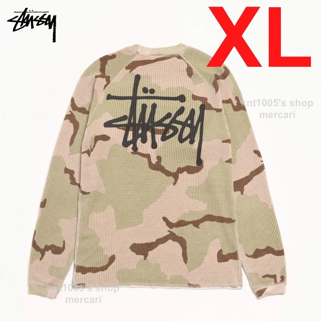 STUSSY サーマル ステューシー THERMAL CAMO カモ XL 新品 - メルカリ