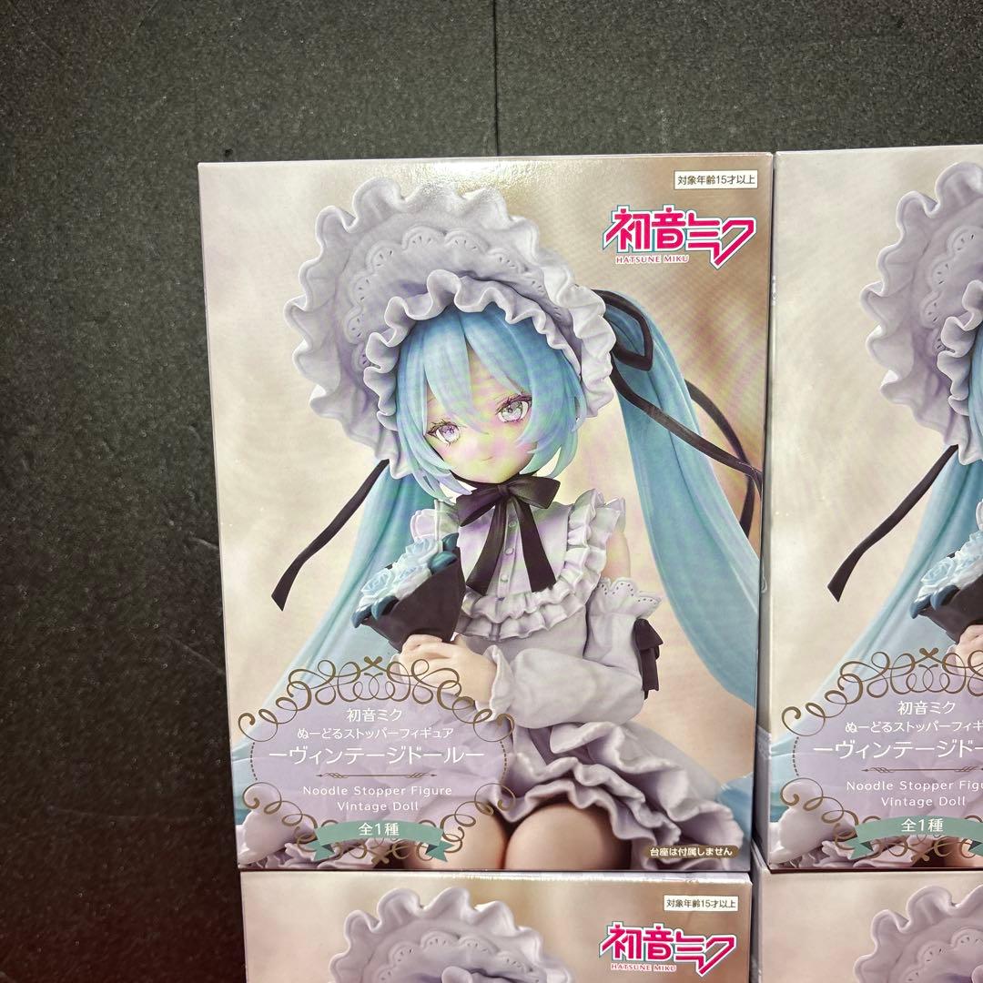 初音ミク　ぬーどるストッパー　フィギュア　 ヴィンテージドール4点セット