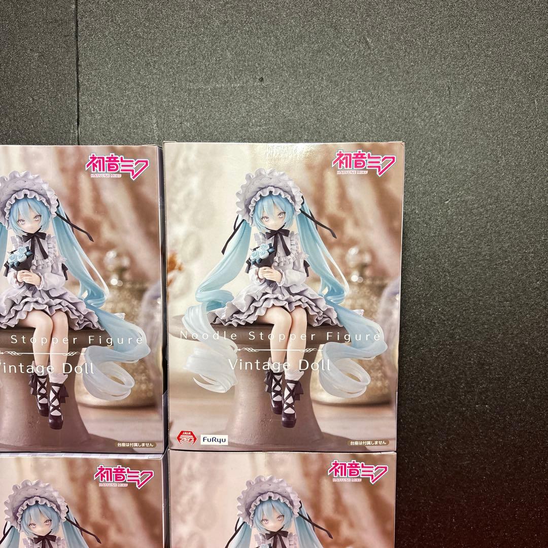 初音ミク　ぬーどるストッパー　フィギュア　 ヴィンテージドール4点セット