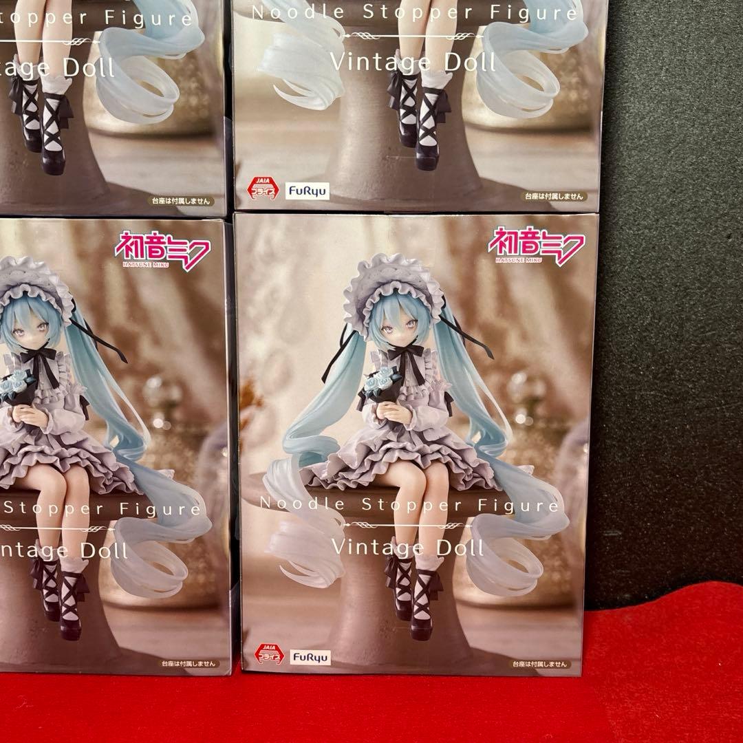 初音ミク　ぬーどるストッパー　フィギュア　 ヴィンテージドール4点セット