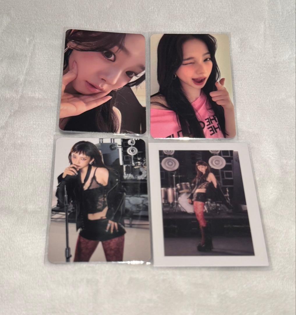 aespa カリナ rich man 中華md 帽子 キャップ トレカ aespa カリナ