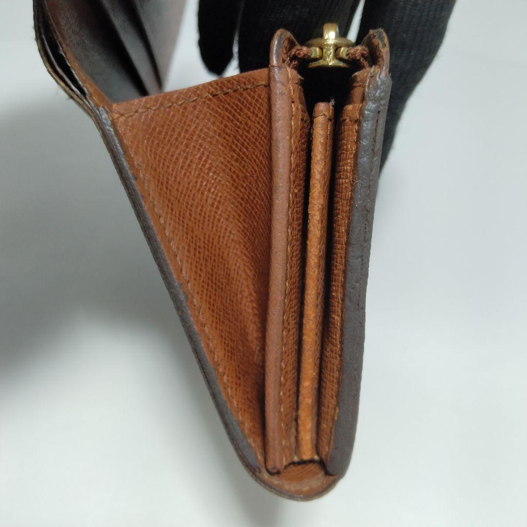 ルイヴィトン ポルトモネ ビエ トレゾール モノグラム 折り財布 PVC レザー