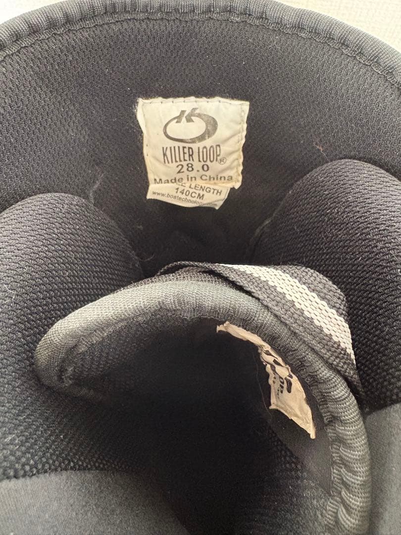 KILLER LOOP ブラック スノーボードブーツ28.0