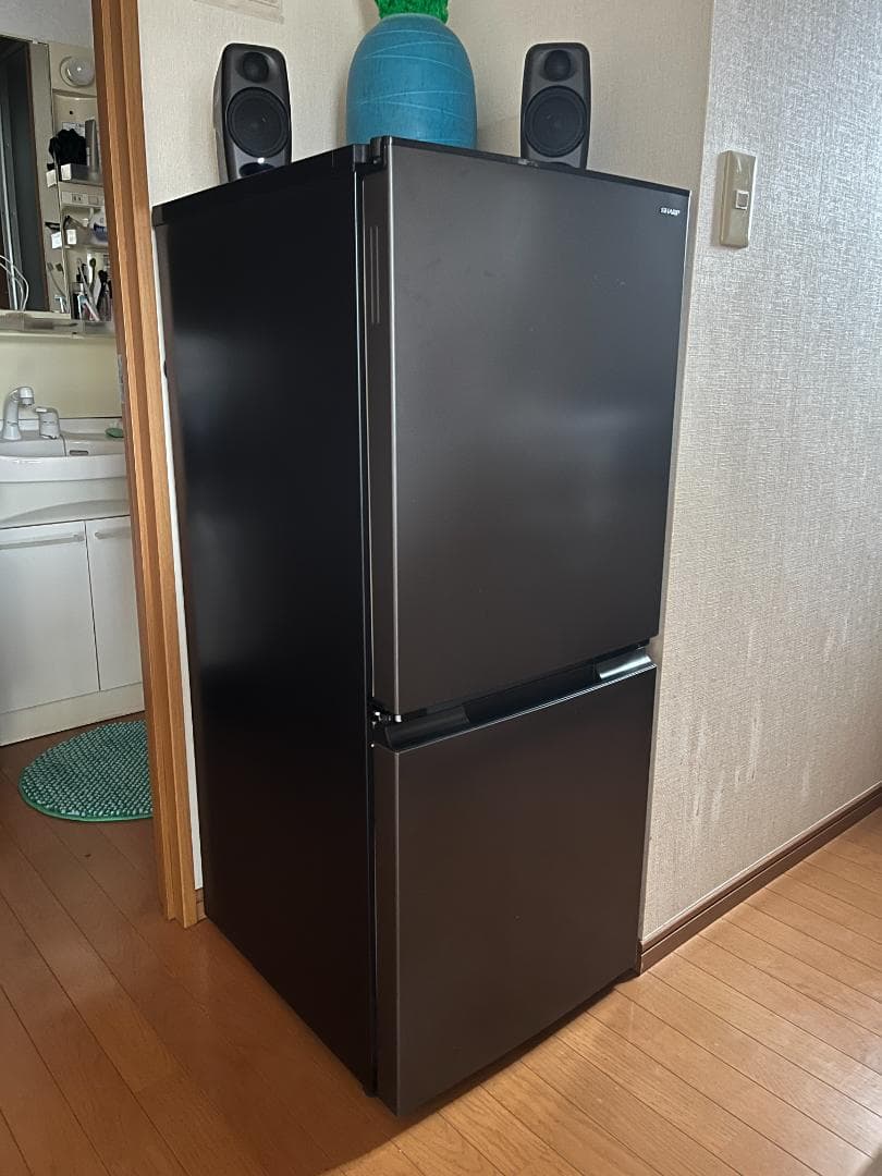 シャープ SJD15P 2ドア冷蔵庫 2025購入