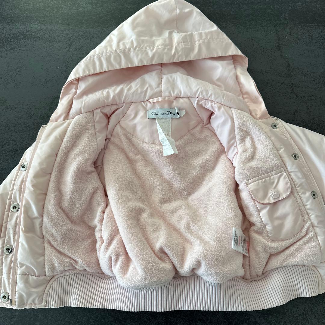 C*ア様 Christian Dior ピンク フード付きジャケット 4Y