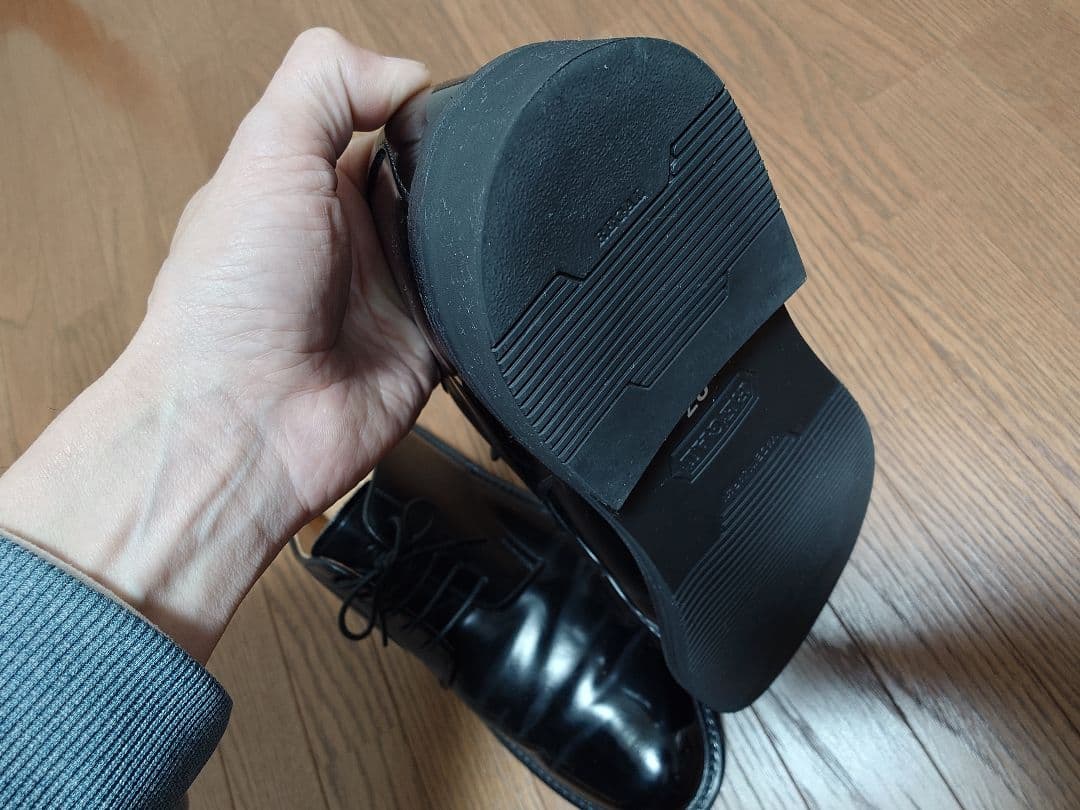 リーガル REGAL JU13 プレーントゥ 27.0cm 日本製 鏡面済み