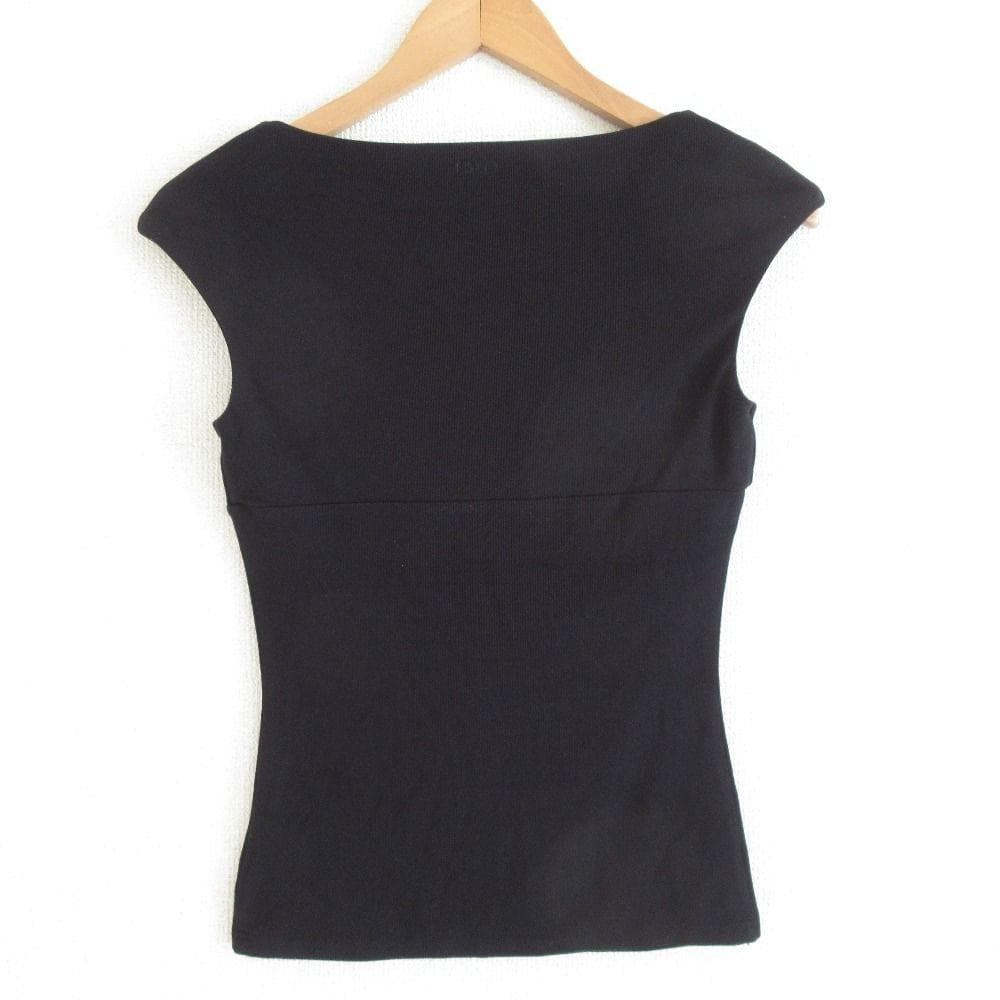 ★美品★FOXEY/フォクシータンクトップ 小顔タンク ストレッチリブ38