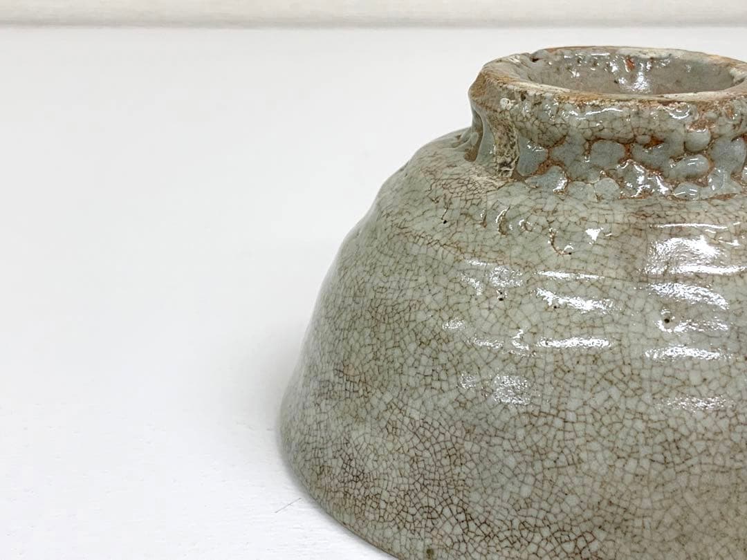景善教 井戸茶碗 表千家 裏千家 抹茶茶碗 雨漏手 - 工芸品オンライン