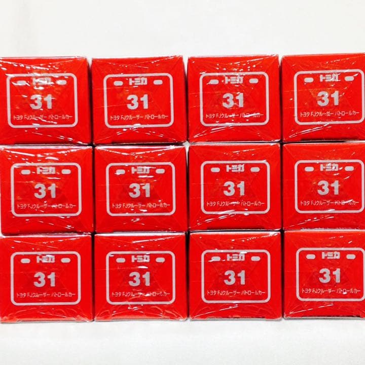 トミカ 12個セット No.31 トヨタ FJクルーザー パトロールカー