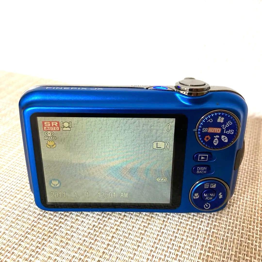 FUJIFILM Fine pix JX400 ブルー バッテリー/充電器付き