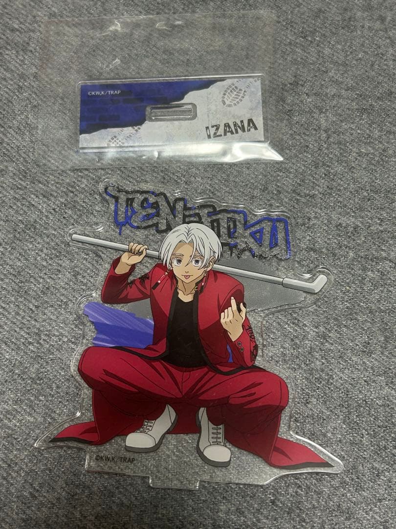 東京リベンジャーズ 黒川イザナ ラッキー缶バッジ BIGアクリルスタンド