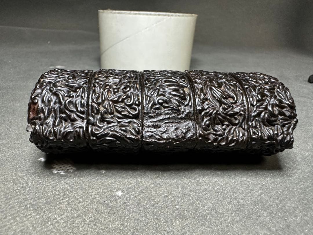 印籠　漆塗　木彫り　置物　古美術品　 細密細工　骨董　アンティーク　彫刻 工芸品