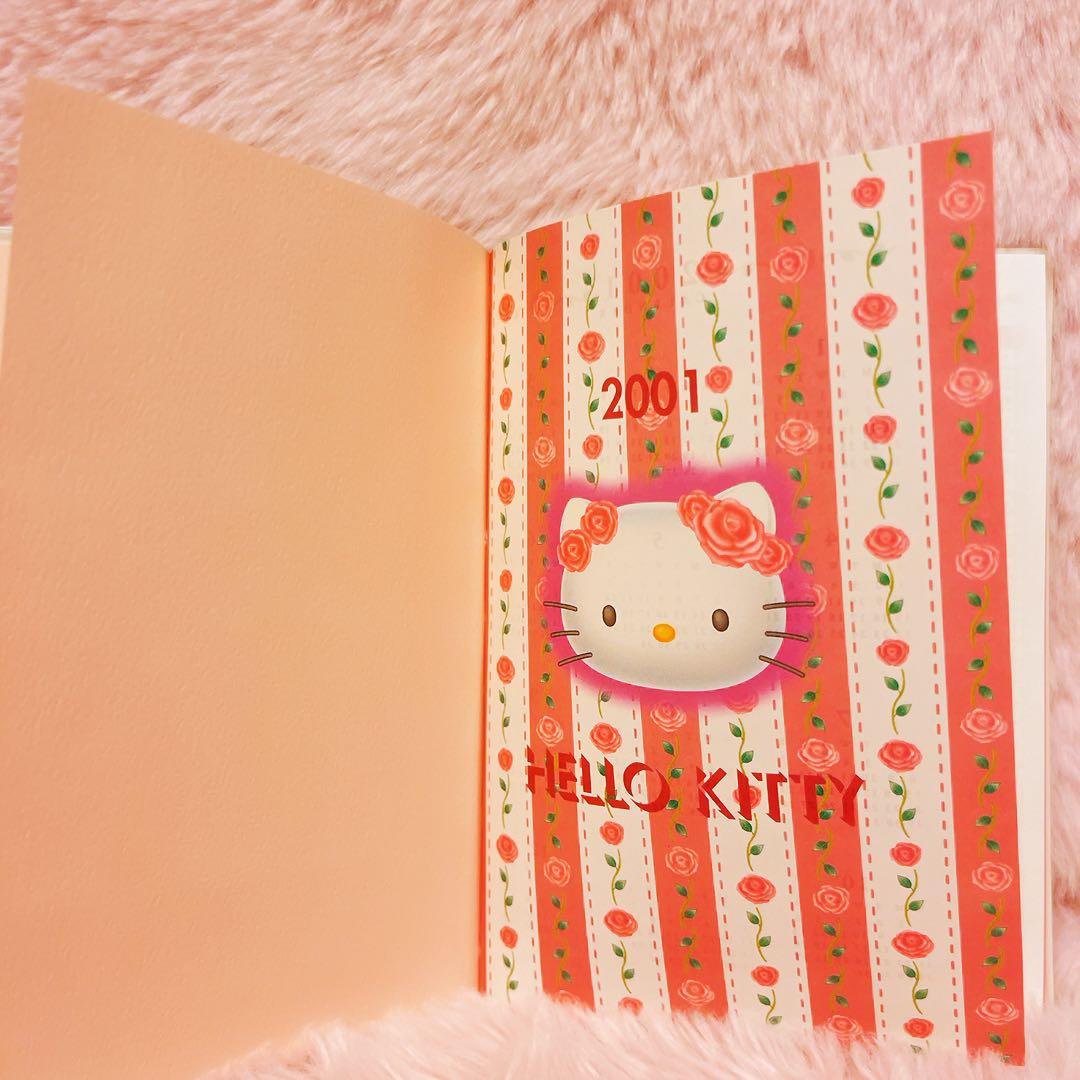 希少レア　ハローキティ　スケジュール帳　DATEBOOK 2001 平成レトロ