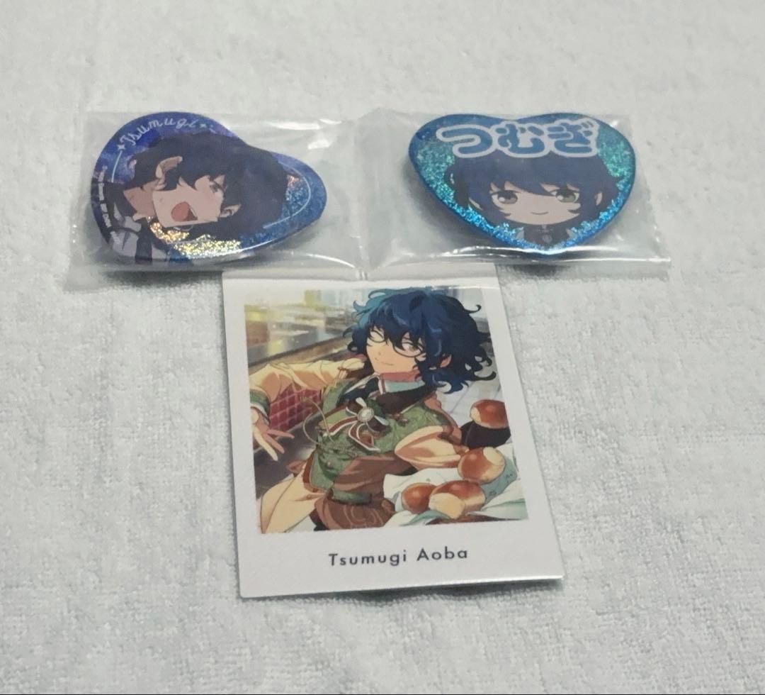 あんスタ 青葉つむぎ 缶バッジ・ぱしゃっつ セット - メルカリ
