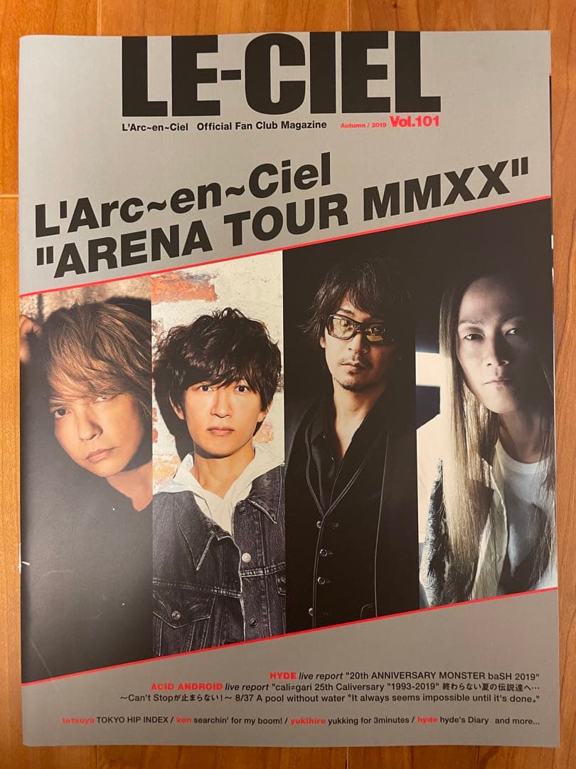 限定値下げ】L'Arc~en~Cielファンクラブ会報vol.2～101