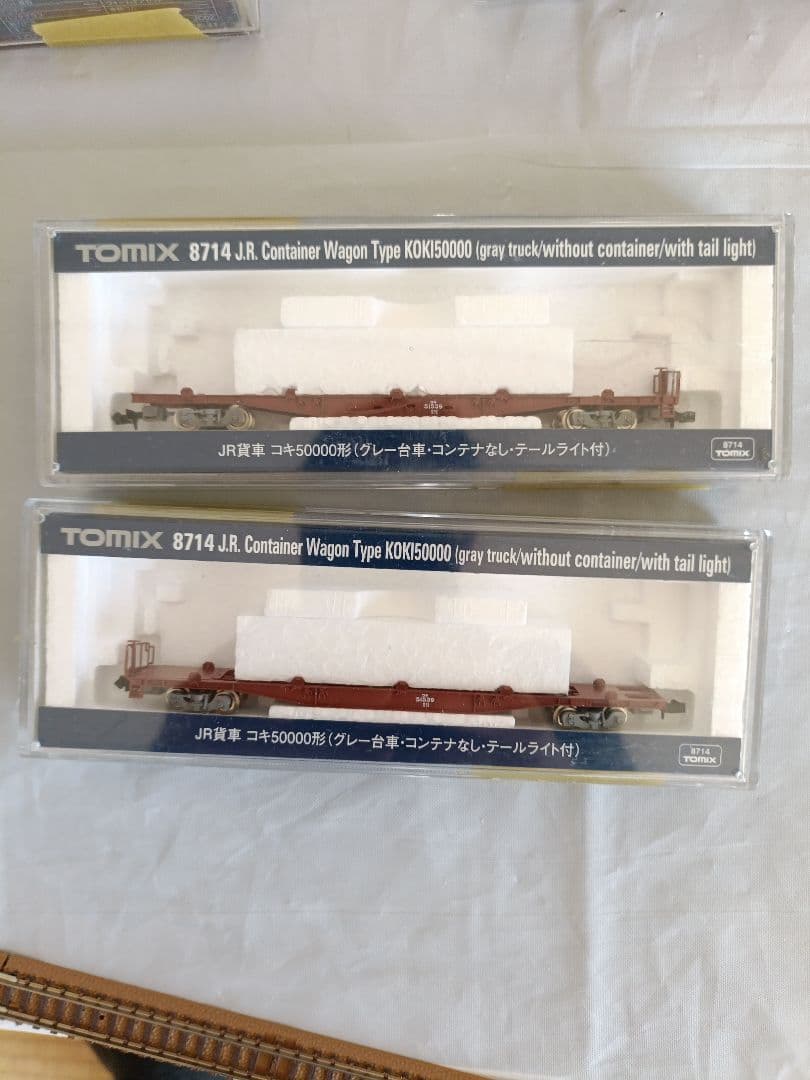 TOMIX 貨車 12両＊(コキ107)6＋(106)4＋(50000)2両