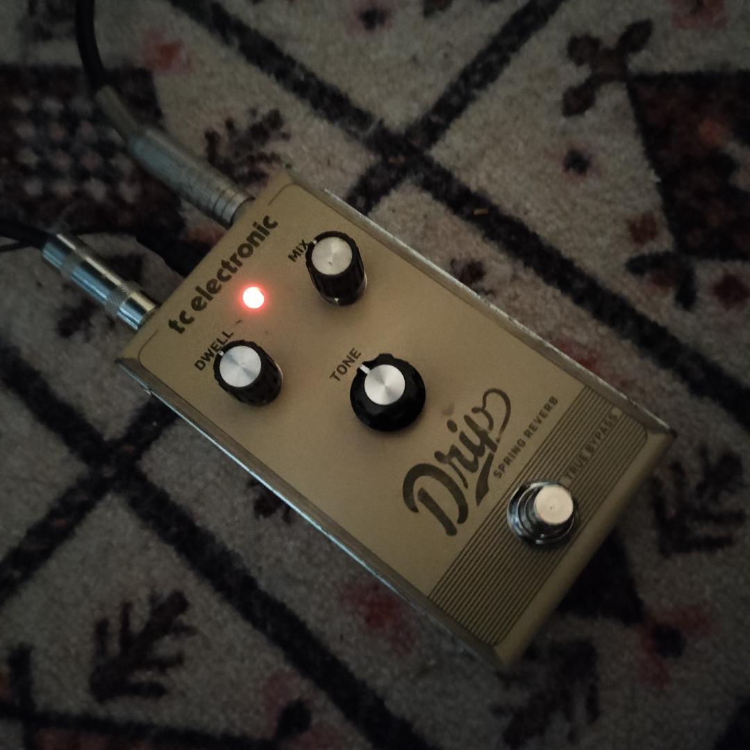 tc electronic Drip SPRING REVERB②（リバーブ）