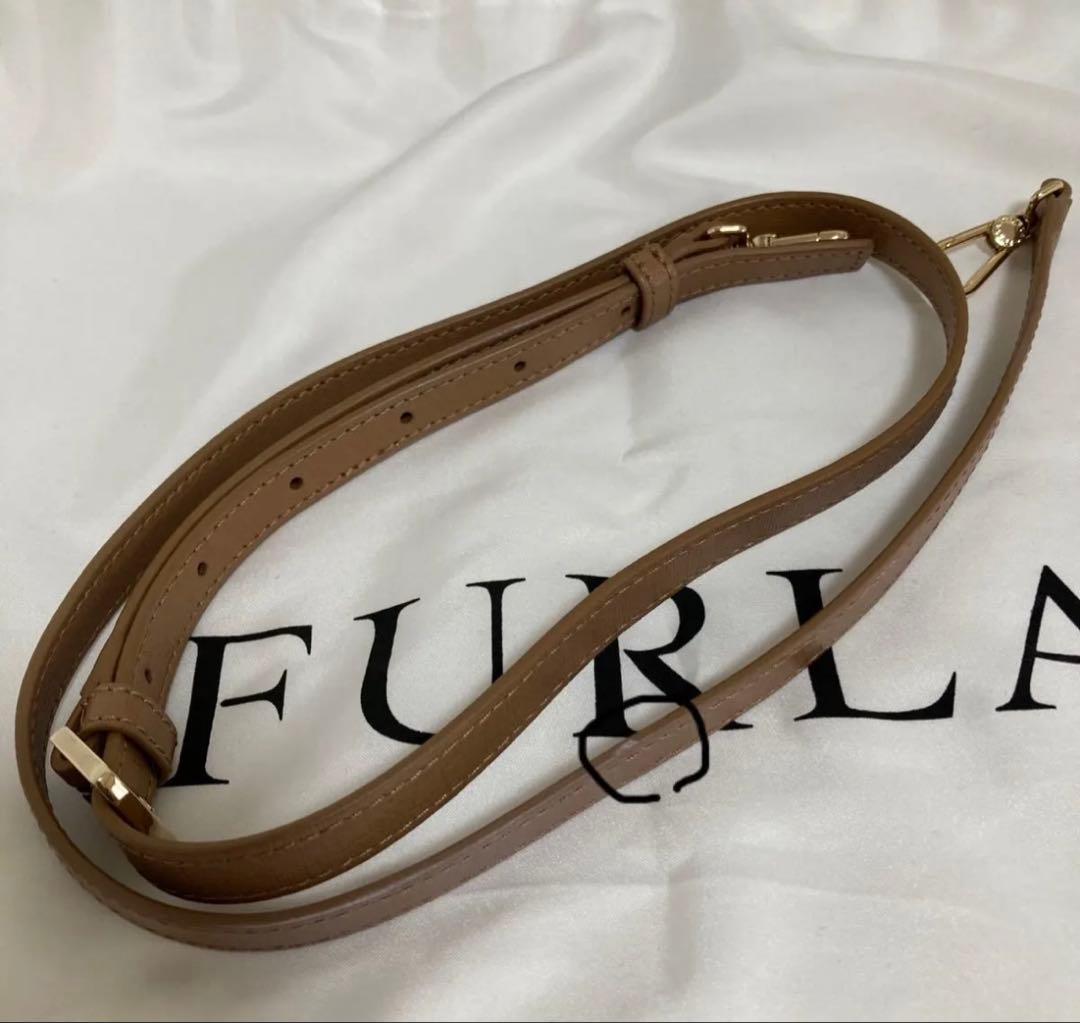 週末お値下げ【美品】FURLA ツートン 2WAY レザー ハンドバッグ
