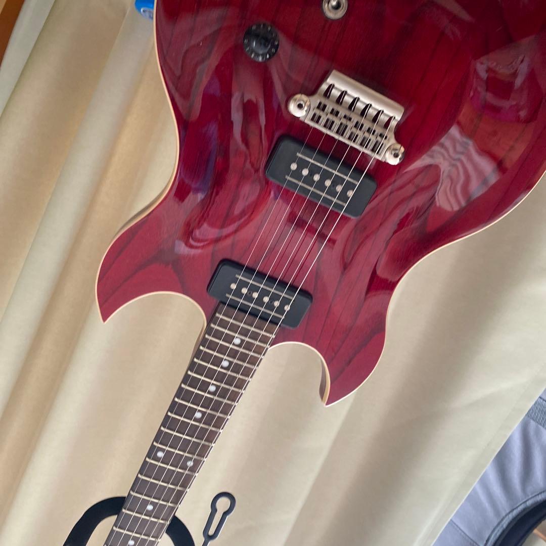 希少VOX エレキギター　レッド