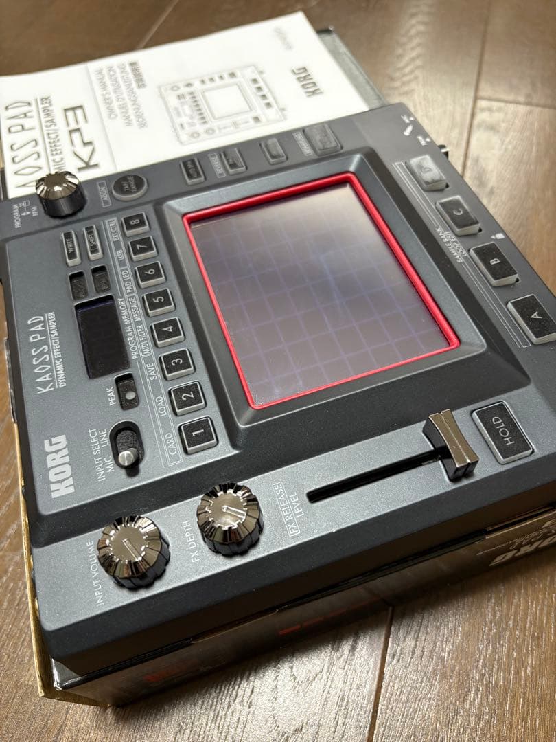 KORG KAOSS PAD ダイナミックエフェクトサンプラーKP3動作確認済 楽器