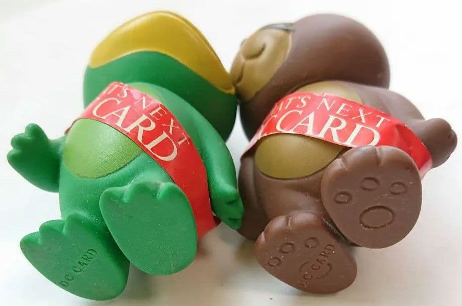 【DCカード】カッパとタヌキ/フィギュア【1980´s】