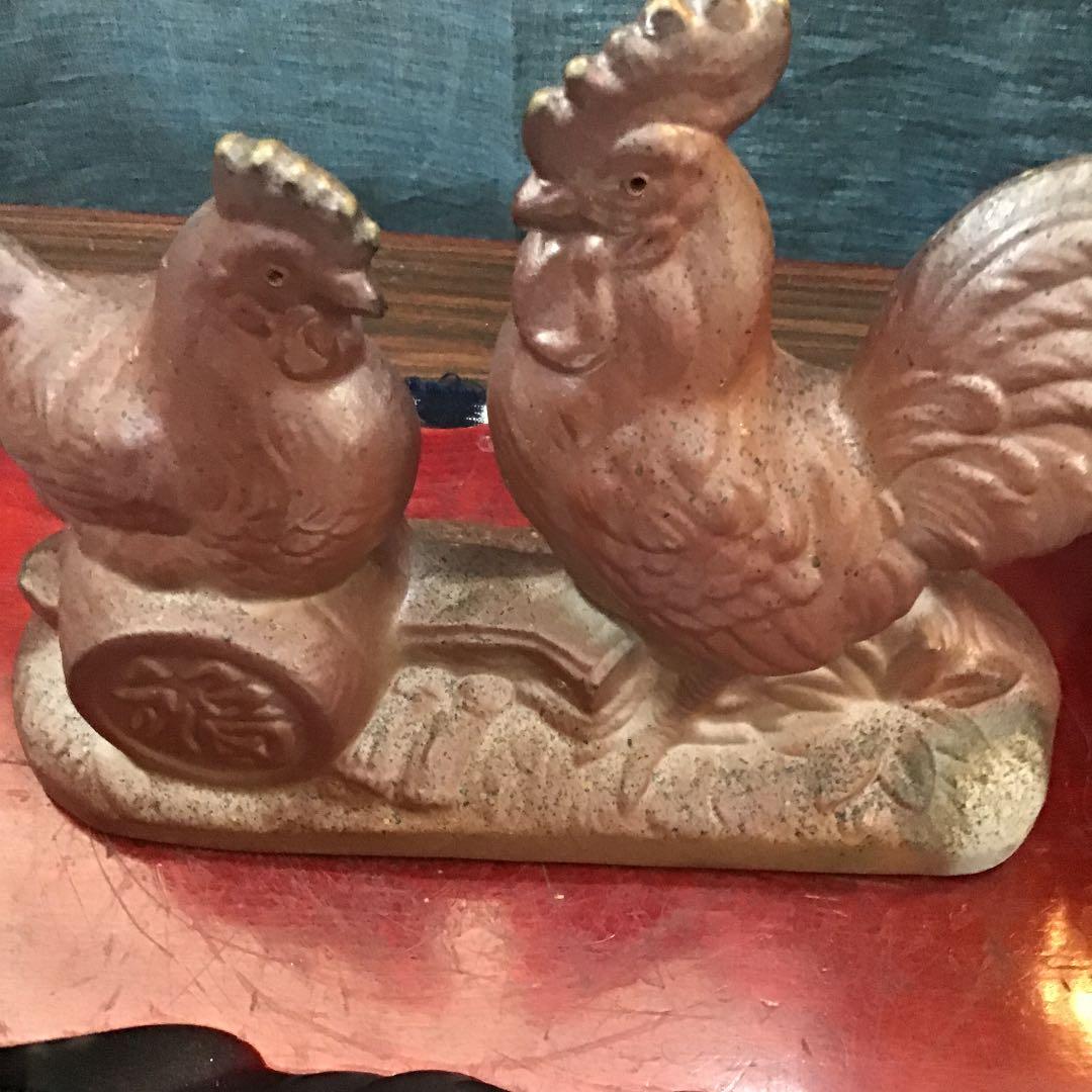 備前焼和泉窯干支酉置物です❣️ - メルカリ