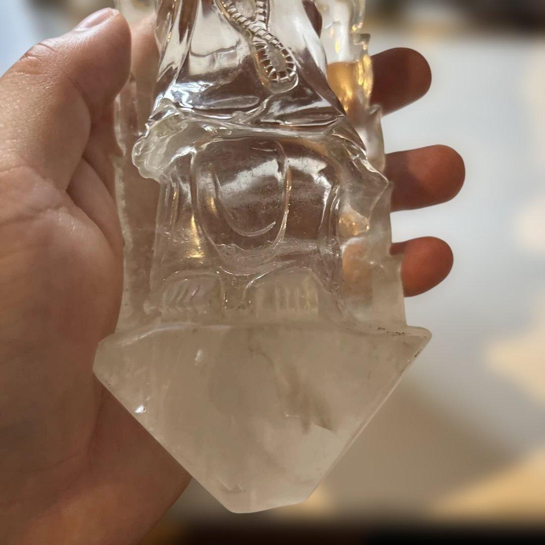 最近金運がやばい！すんごい慈悲！天然水晶の観音様(京都)！すんごい優しいパワー！