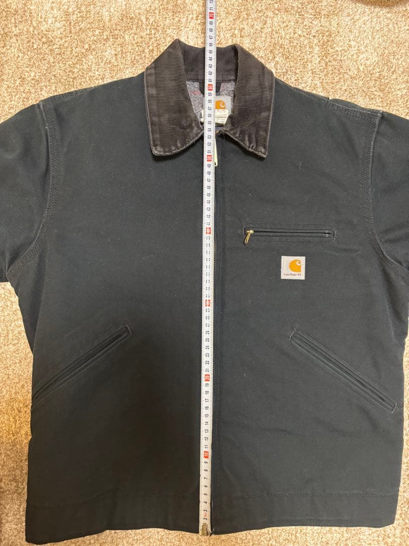 カーハートデトロイトジャケット BLKブラック