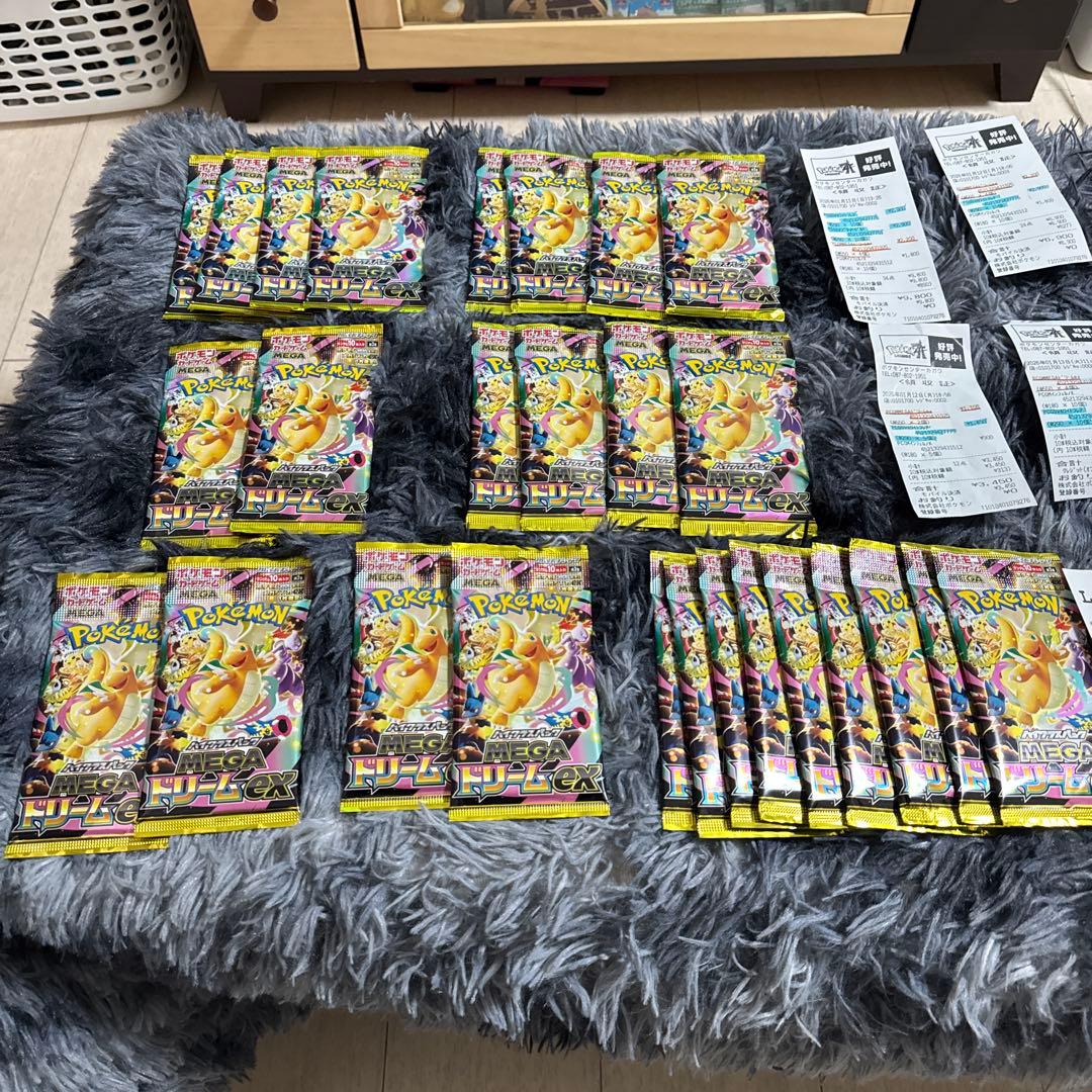 ポケモンカード MEGAドリームex 未開封27パック