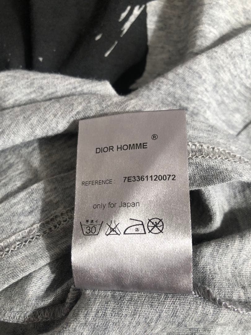 DIOR HOMME ディオールオム エディ期Tシャツ ディオールオム プリントT