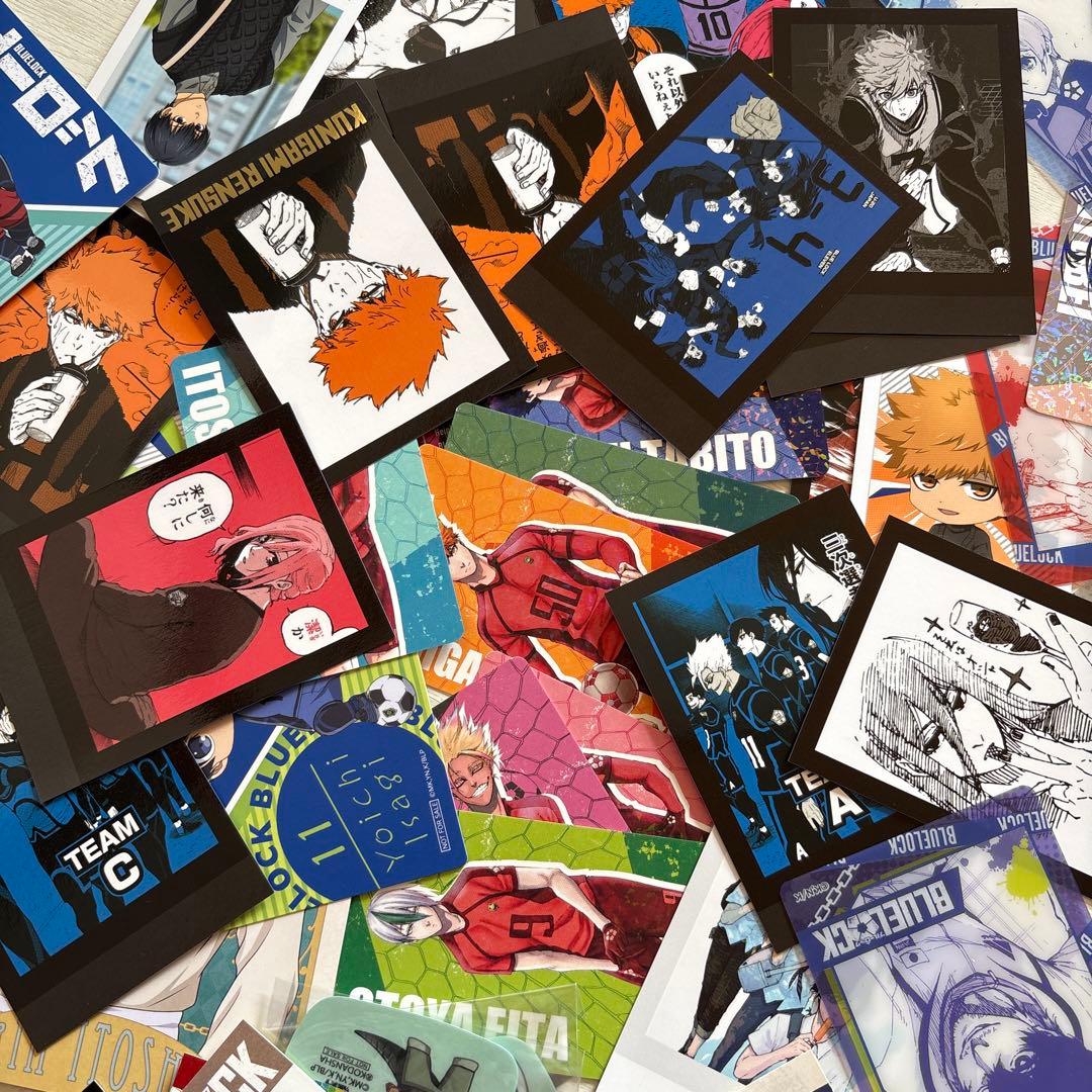 アニメグッズ ブルーロック 紙類 大量 まとめ売り - メルカリ