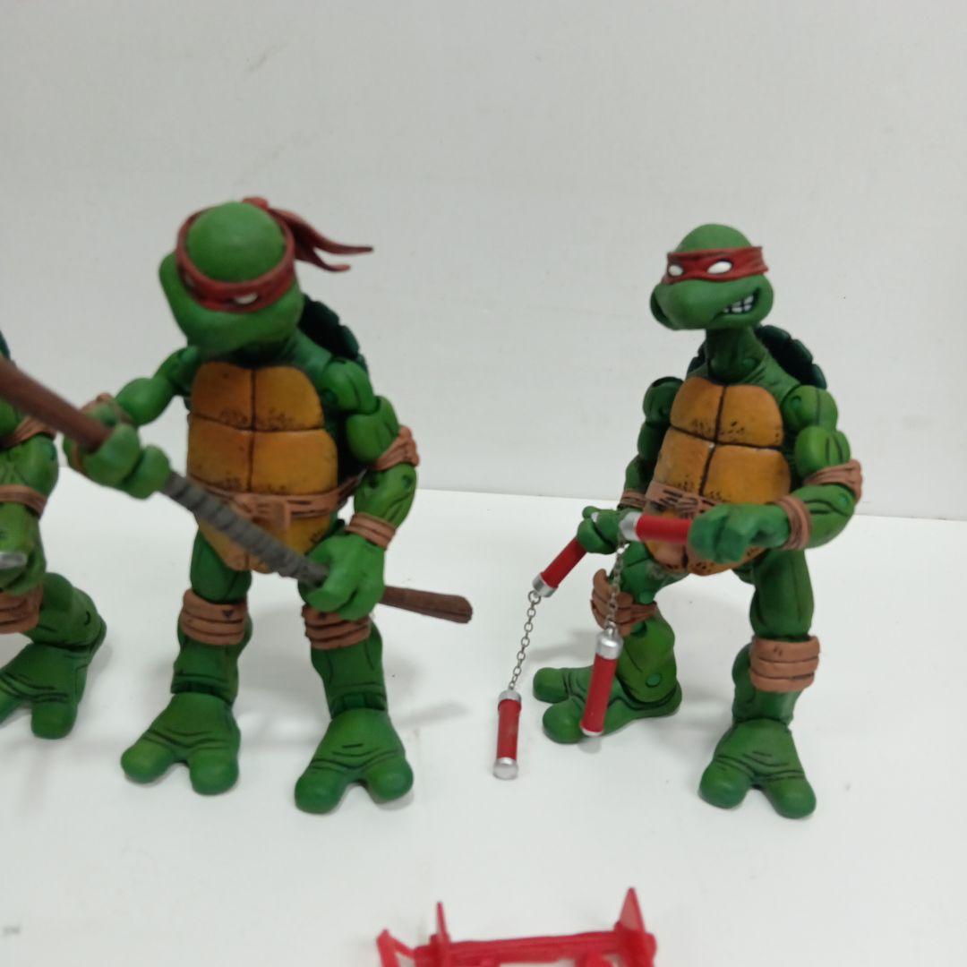 ニンジャタートルズ 可動フィギュア 4体セット NECA 2008