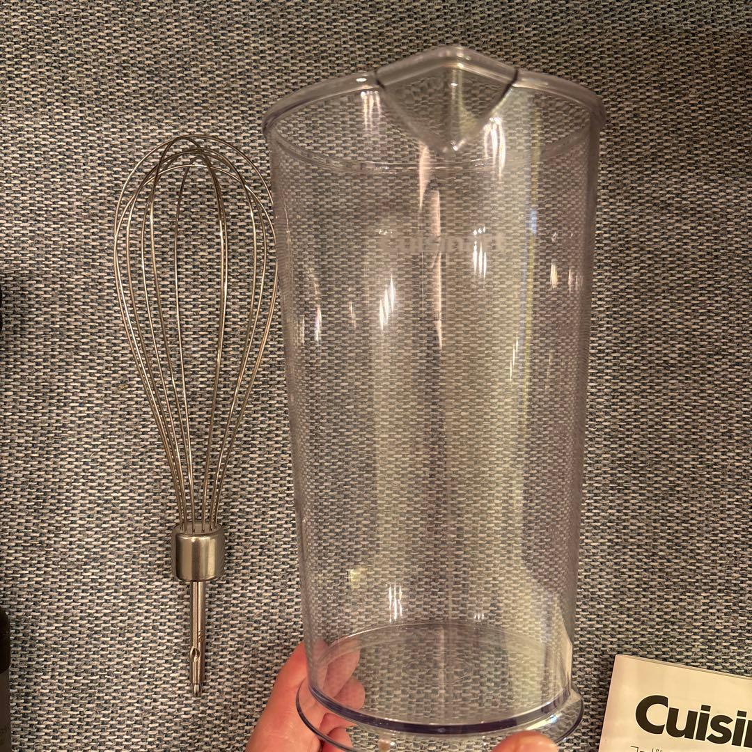 クイジナートコードレス 充電式ハンドブレンダー➕別売りブレンダー追加