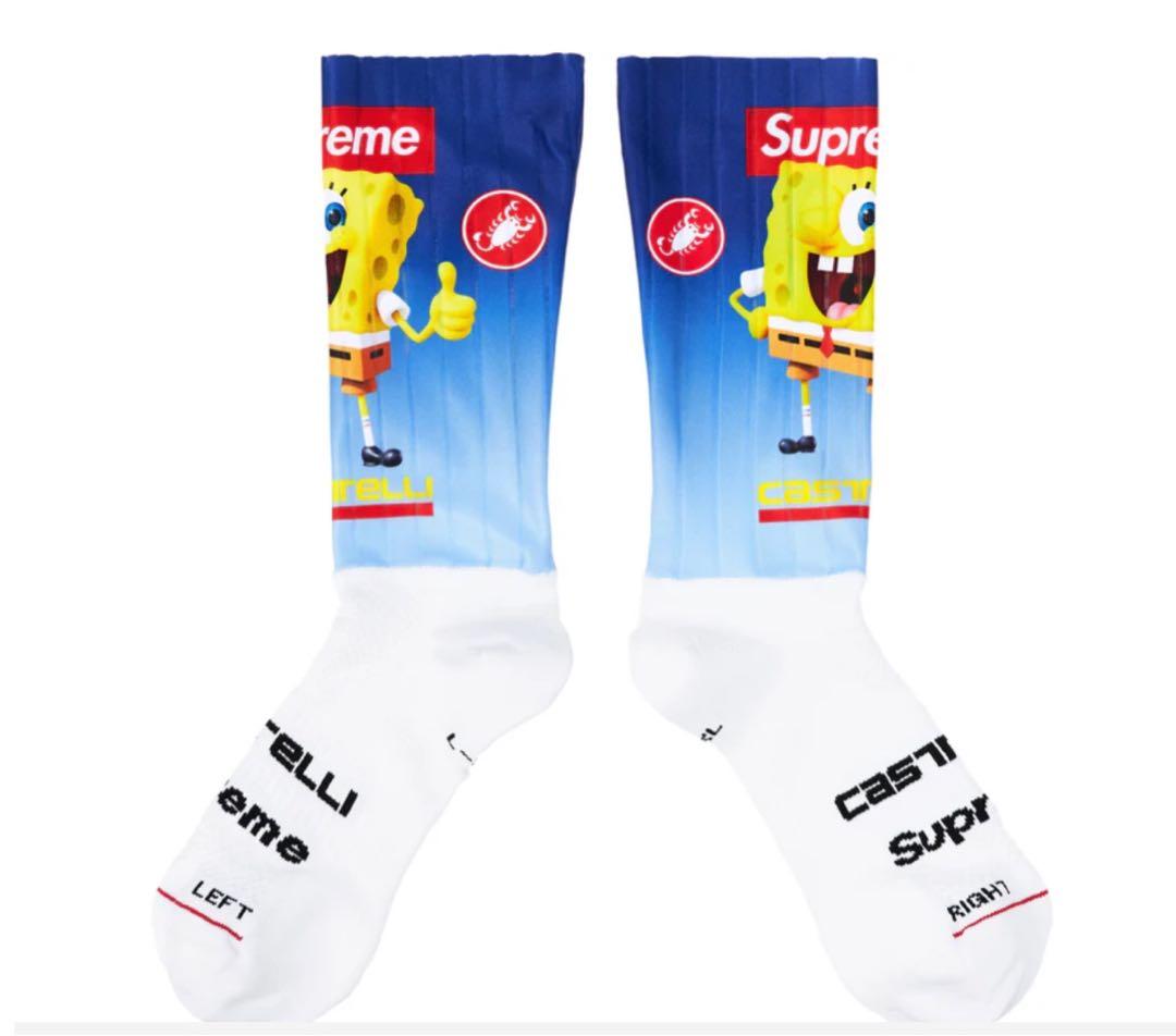 ★Supreme/SpongeBobCastelli® Cycling Sock