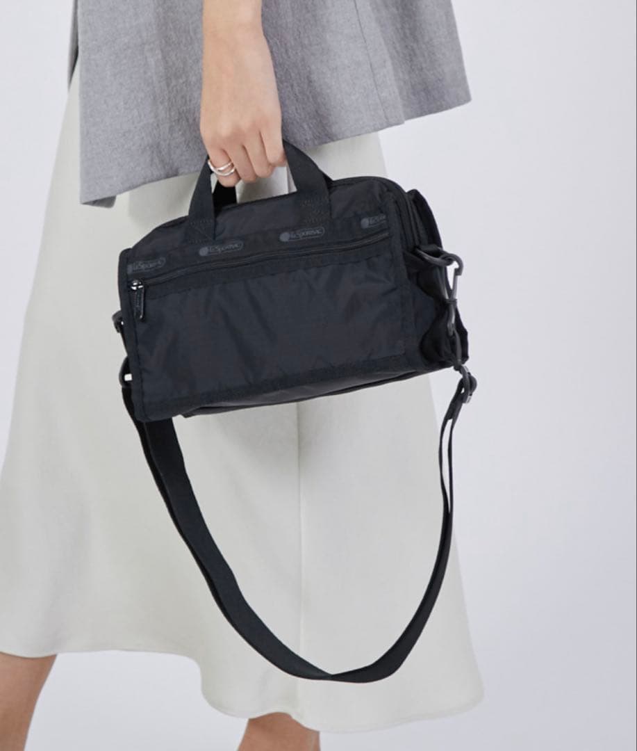 MINI DUFFEL CROSSBODY リサイクルドブラックJP