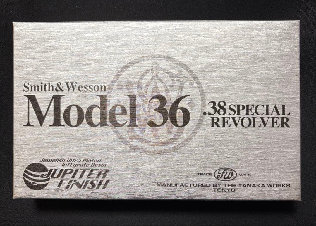 タナカ　S&W m37 j-police 2inch タナカ ガスガン S&W M37 J－Police Airweight Version2 Black 2インチ