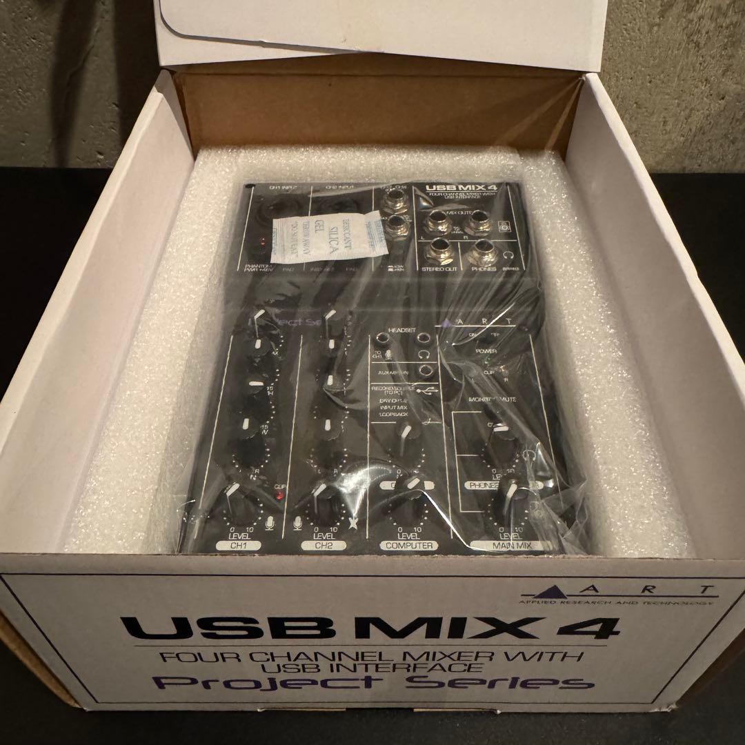 USB MIX 4 アナログミキサー オーディオインターフェース